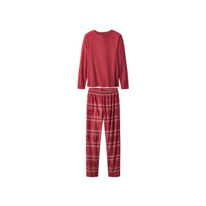 esmara Fleece dames pyjama (Rood, S (36/38))