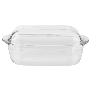 SILVERCREST Glazen ovenschaal met deksel (Rechthoekig)