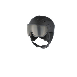 CRIVIT Skihelm met fotochromatische skibril Premium (Zwart, L/XL)