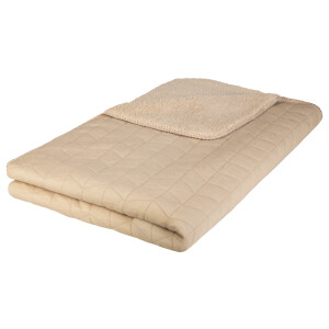 LIVARNO home Plaid 150 x 200 cm (Beige)