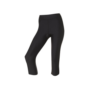 CRIVIT Dames korte fietsbroek (Zwart, XS (32/34))