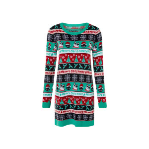 esmara Dames kerstjurk (M (40/42), Turquoise)