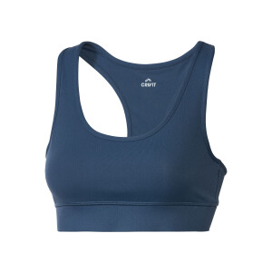 CRIVIT Dames sport-BH (Blauw, XS (32/34))