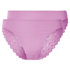 esmara 2 dames slips (Lila, XS (32/34))