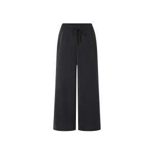 esmara Satijnen dames broek (Zwart, L (44/46))