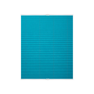 Lichtblick plisségordijn Klemmfix (Blauw, 95 x 130 cm)
