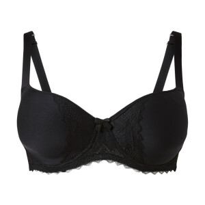 esmara Dames spacer-bh - plus size (Zwart, 95D)