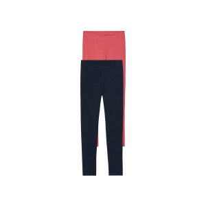 pepperts! 2 kinder leggings (Navy/koraal, 158/164)