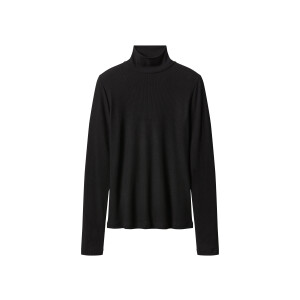 esmara Geribde dames coltrui (Zwart, XL (48/50))