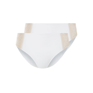 esmara 2 dames slips (Wit, XL (48/50))