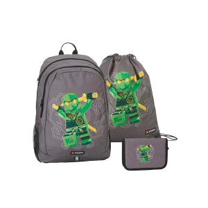 LEGO Schooltasset (Ninjago groen)
