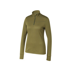 CRIVIT PREMIUM Dames thermoshirt (Kaki, L (44/46))