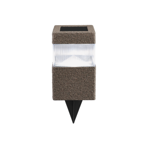 LIVARNO home Solar tuinlamp (Rechthoekig, Donkergrijs)