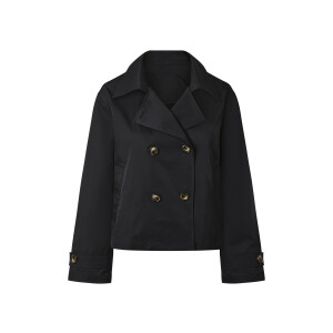 esmara Dames trenchcoat (Zwart, 34)