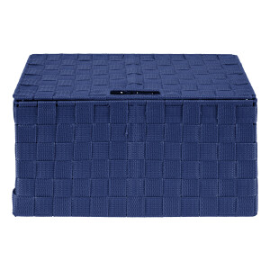 LIVARNO home Opbergmanden of organizer (Mand met deksel, Donkerblauw)