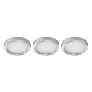 LIVARNO home LED-onderbouwlampen (Rond, 3-delig)