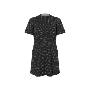 esmara Dames jurk - plus size (Zwart/print, XL (48/50))