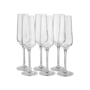 SILVERCREST Glazenset 6-delig (Champagneglazen)