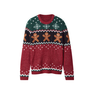 esmara Gebreide kinder kersttrui (Rood, 158/164)