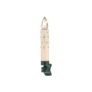LIVARNO home Draadloze LED-kerstboom kaarsen (Stenen/crème)