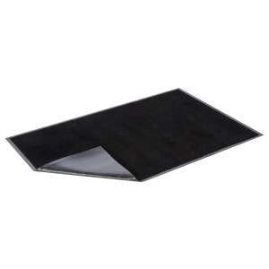 LIVARNO home Schoonloopmat, van gerecycled materiaal Vuilabsorberende mat, van gerecycled materiaal (Zwart)