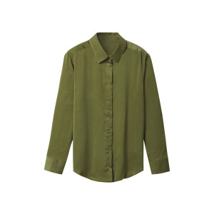 esmara Satijnen dames blouse (Groen, 34)