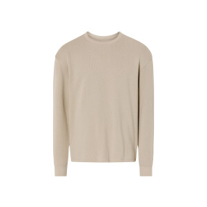 LIVERGY Heren sweater (Beige, S)