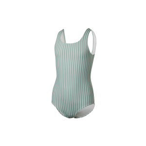 CRIVIT Kinder bikini of badpak (Mint/wit, 158/164)