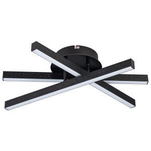 LIVARNO home LED-plafondlamp (Zwart)
