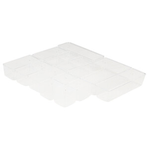 LIVARNO home Make-up organizer (13-delig transparant)