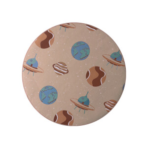 LIVARNO home Rond vloerkleed 120 cm (Beige)