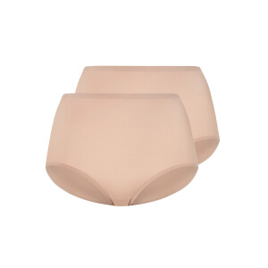 esmara 2 dames slips (Beige, XS (32/34))