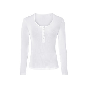 esmara Dames longsleeve (Wit, L (44/46))