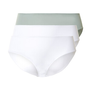 esmara 3 dames slips (Mint/wit, XXL)