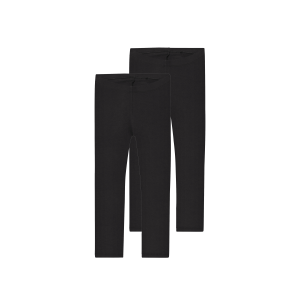 esmara 2 Kinder leggings (Zwart, 134/140)