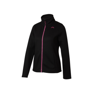 CRIVIT Dames fleece jas (Zwart, S (36/38))