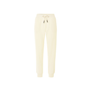 esmara Dames fleece broek (Crème, XS (32/34))