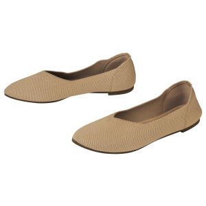 esmara Dames ballerina&apos;s (Beige, 37)
