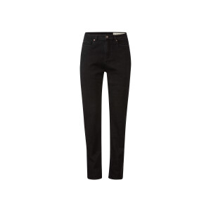 esmara Dames jeans straight fit (36, lang, Zwart)