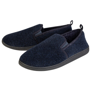 LIVERGY Heren pantoffels (Marineblauw, 44)