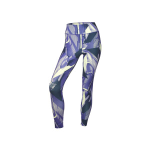 CRIVIT Dames sportlegging (paars/marineblauw/groen, L (44/46))