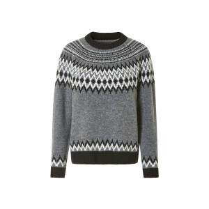 esmara Gebreide dames trui (Grijs, XS (32/34))