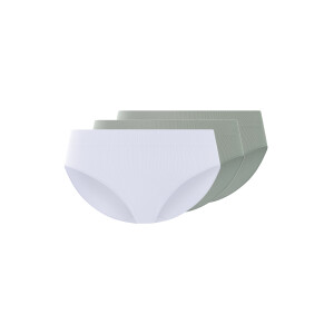 esmara 3 dames slips (Groen/wit, M (40/42))
