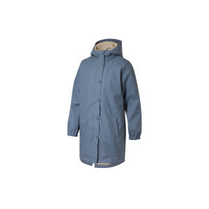 CRIVIT Gevoerde kinder regenjas (Blauw, 134/140)