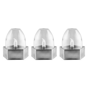 LIVARNO home 3 LED-solar-lampen (3 solar led-lampen)