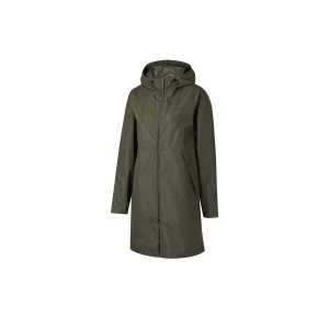 CRIVIT Dames regenjas (Olijfgroen, XS (32/34))