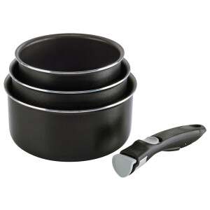 CRIVIT Pannenset 4-delig (Steelpannenset)