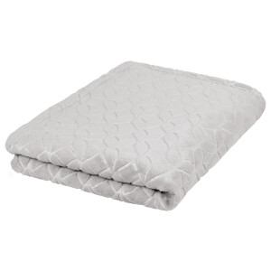LIVARNO home Plaid 150 x 200 cm (Lichtgrijs)
