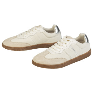 esmara Dames sneakers (Beige/zilver, 38)