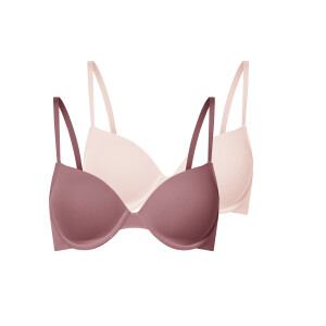 esmara 2 dames BH&apos;s (Lichtroze, 75B)
